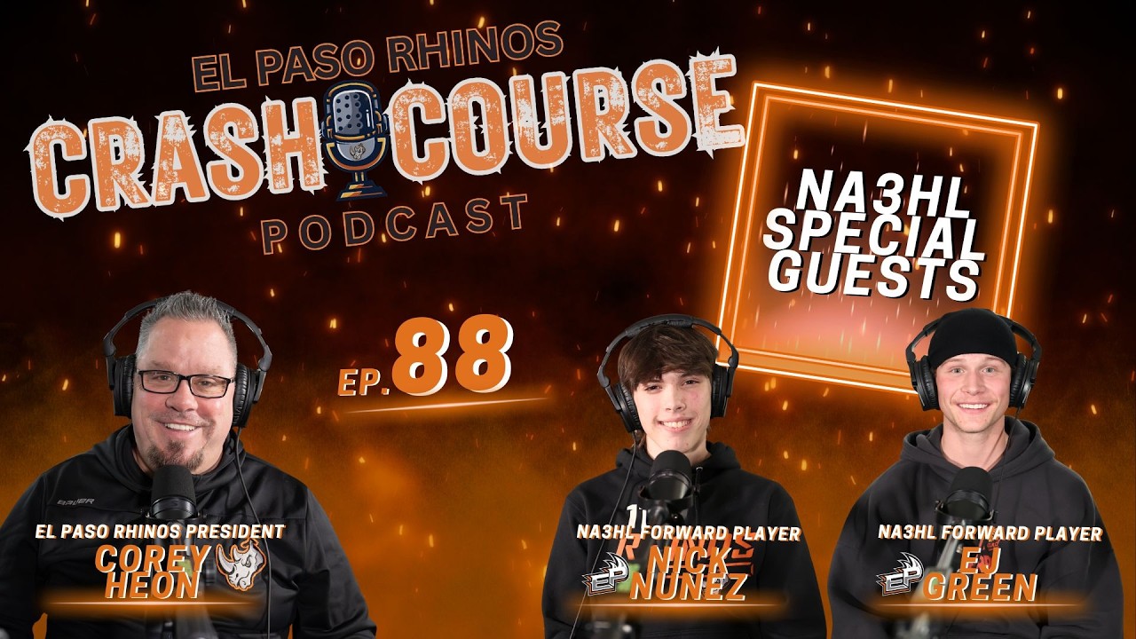 Rhinos Forwards Sound Off Before Playoffs | Crash Course | Ep. 88