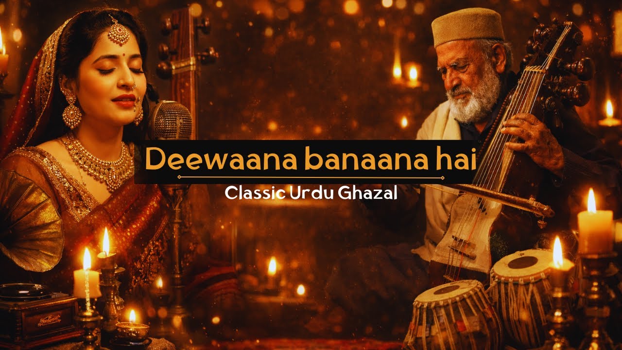 Diwana Banana Hai To Diwana Bana De|  Mehfil - E - Ghazal | Begum Akhtar Ghazal