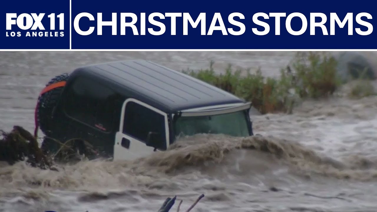 Southern California flooded on Christmas Eve; 1 more round of rain before dry weekend | FOX 11 LA