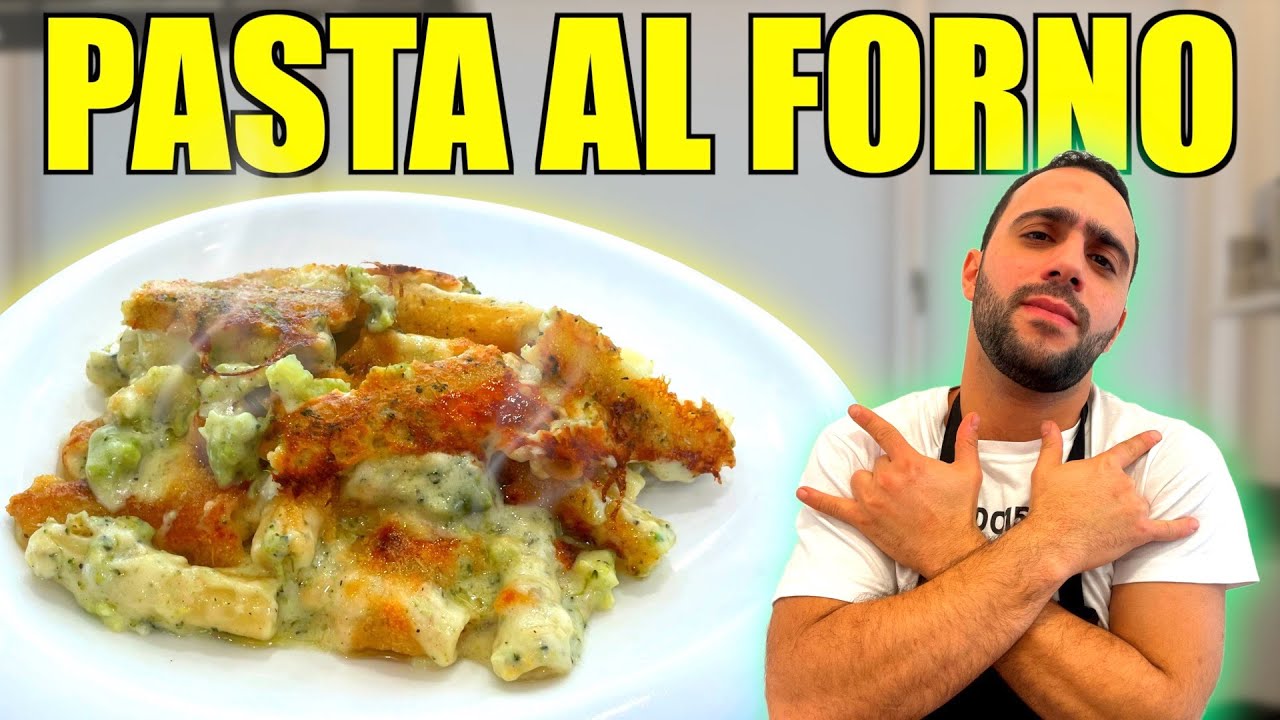 PASTA AL FORNO CON BROCCOLI ROMANI E SICILIANI🥦