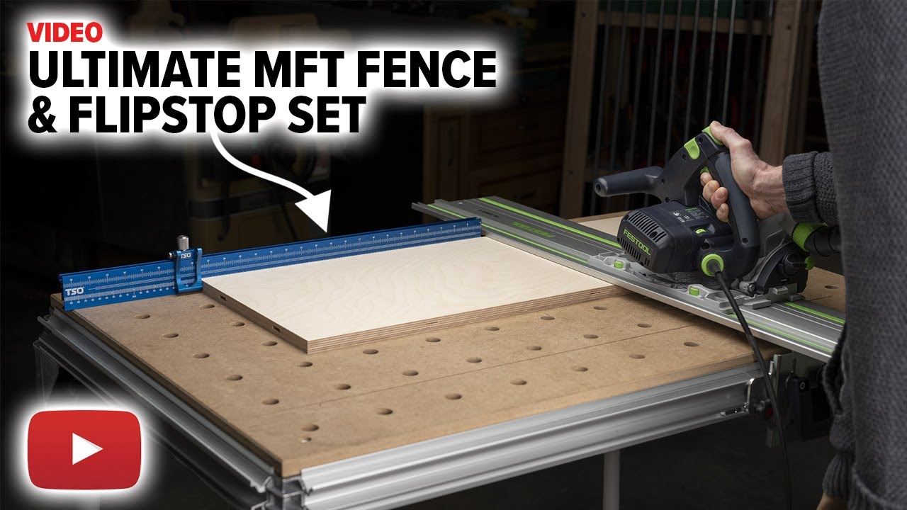 Introducing the TSO MultiFunction Fence for the Festool MFT/3 and 20mm Worktops