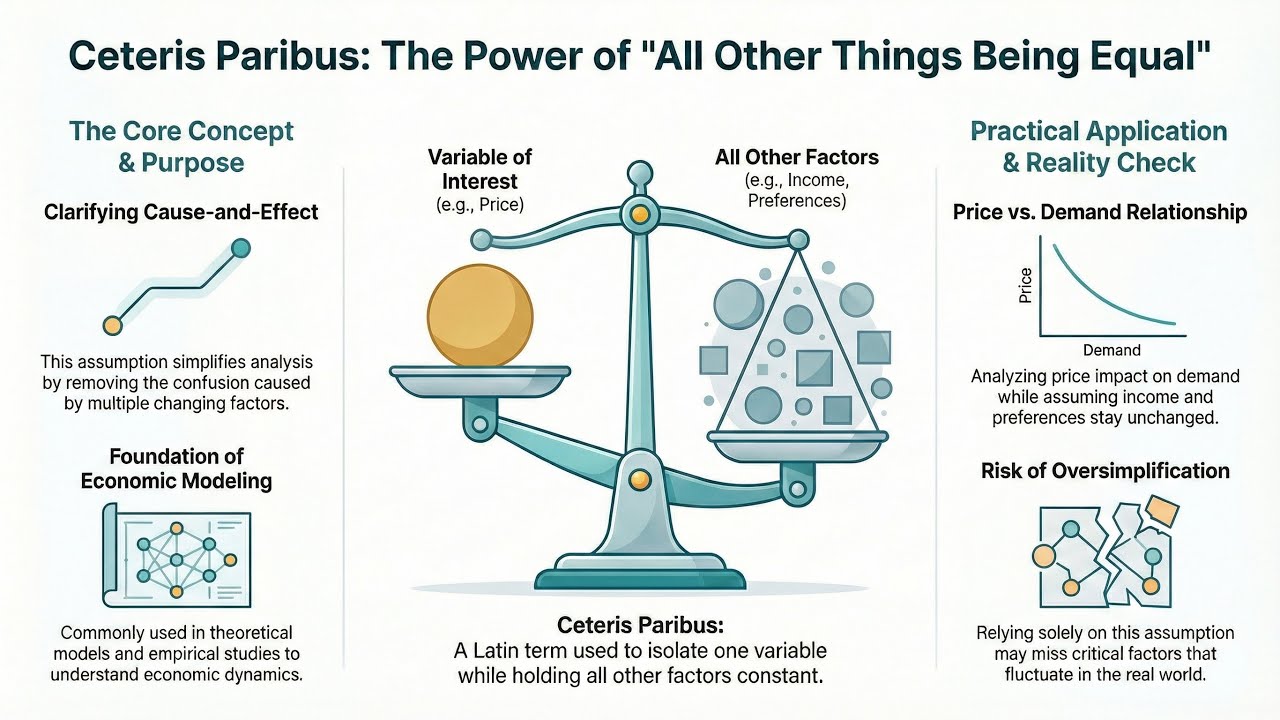 CETERIS PARIBUS | All other things being equal