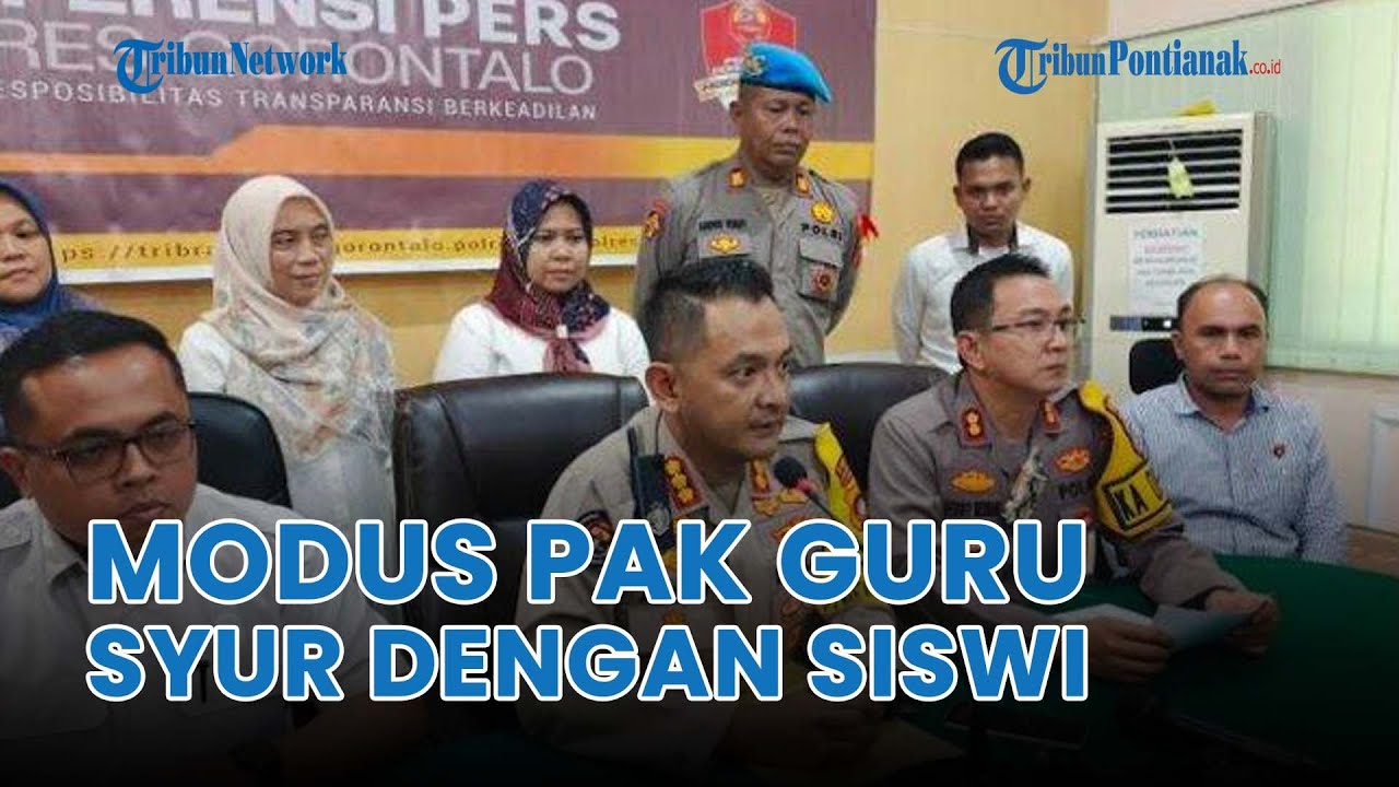 ®️🔴 Guru Video Viral 5 Menit Jadi Tersangka❗Polisi Gorontalo Ungkap Modus Pelaku