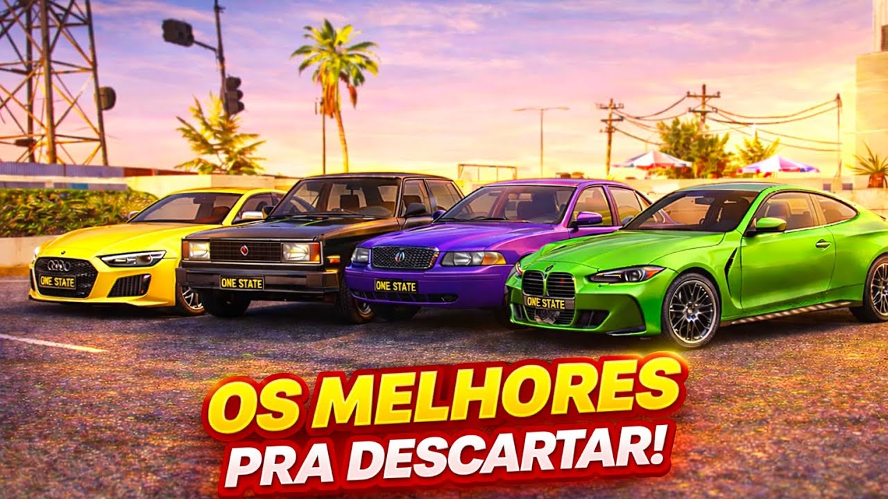 Os Melhores Carros Para Colocar Peças e Descartar no One State RP