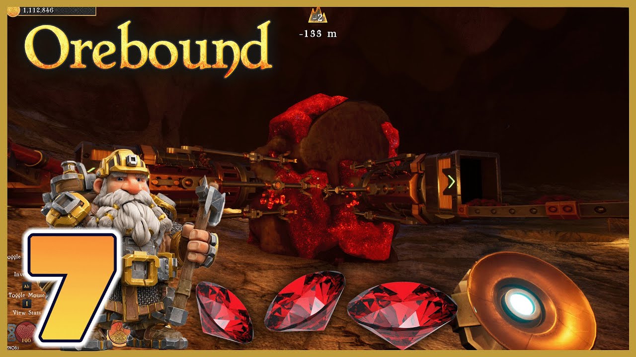 Unlocking TIER 6 and mining RUBYS! - OREBOUND