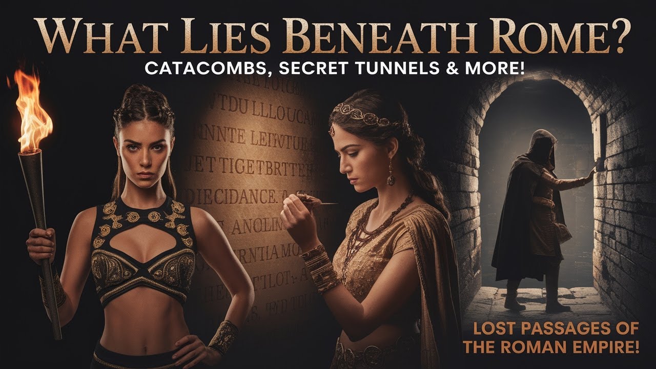 Unveiling Rome's Secret Underground Tunnels! | Red Mix Facts