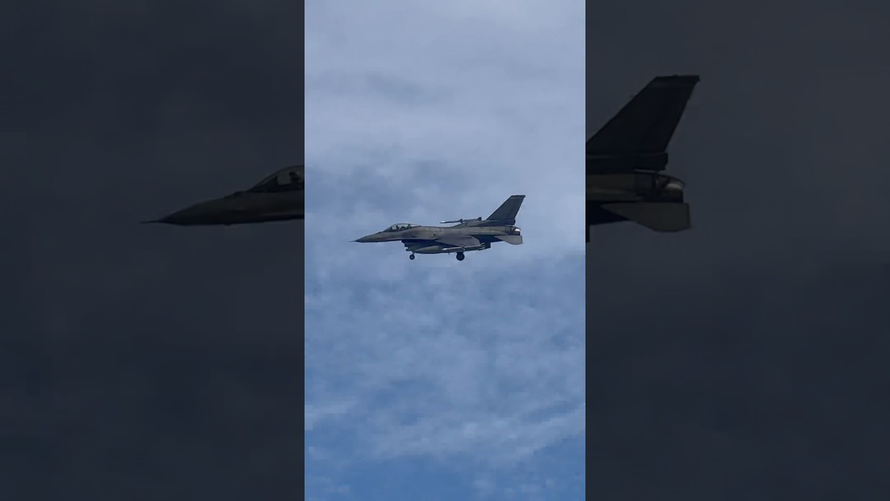 F16 arrival into Shaw AFB