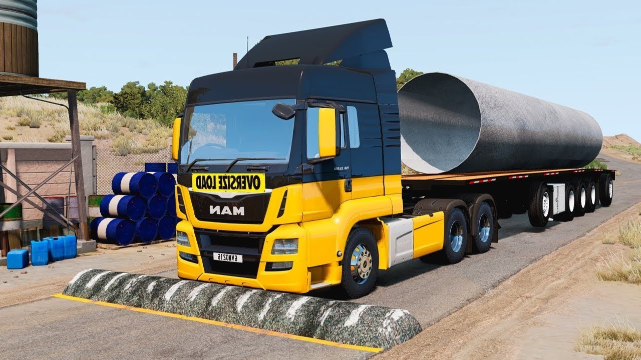 Trucks vs Speed Bumps #28 – BeamNG.Drive (LONG VIDEO)