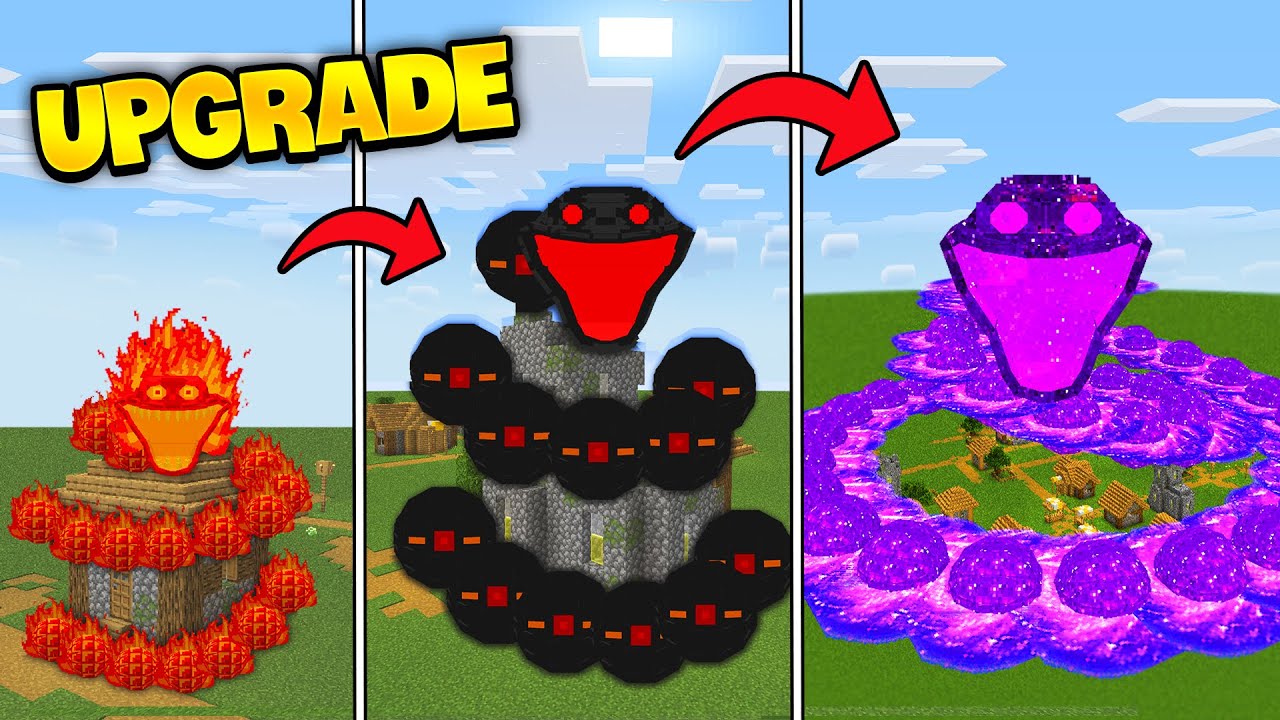 Minecraft Nhưng TIẾN HÓA HUNGRY WORM VŨ TRỤ