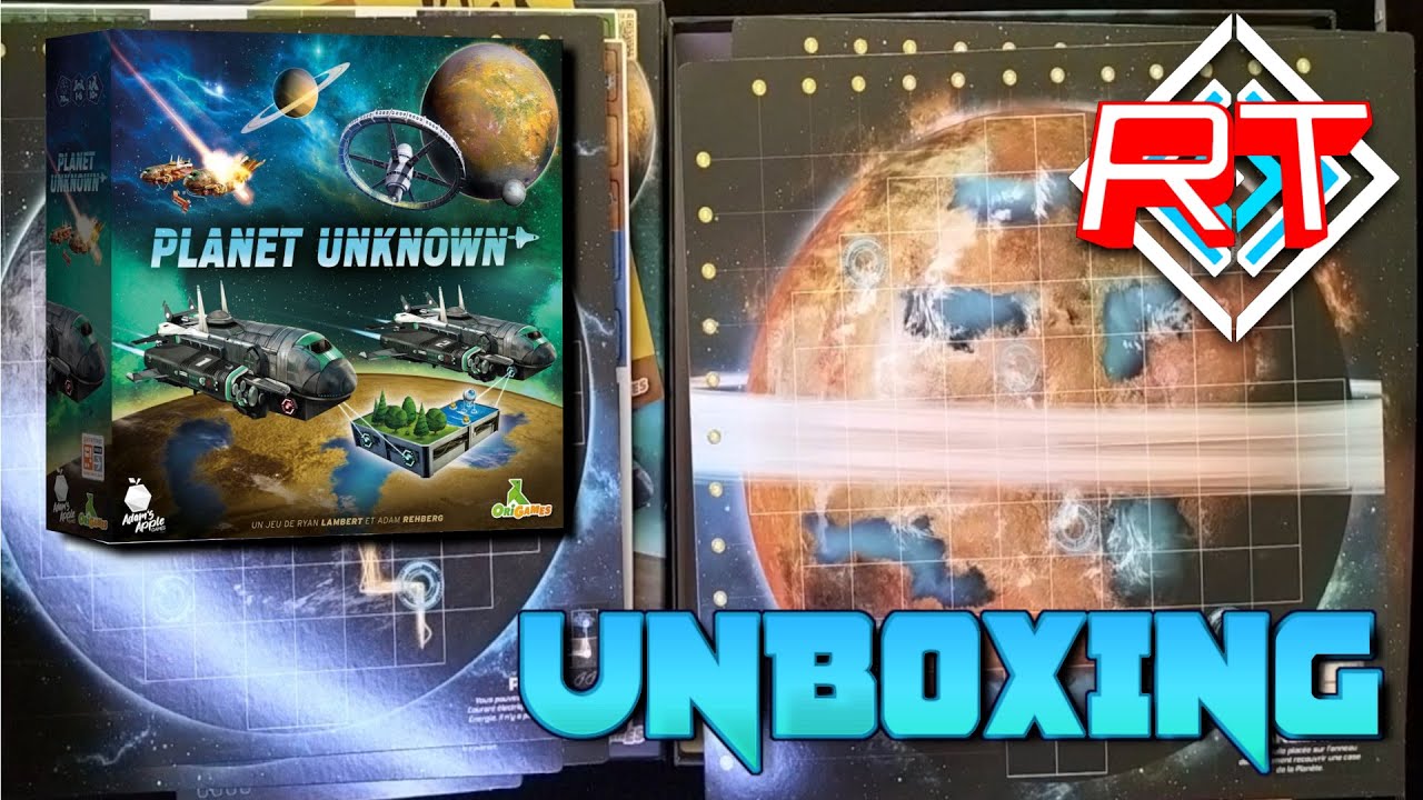 Planet Unknown Unboxing #51 gioco da tavolo