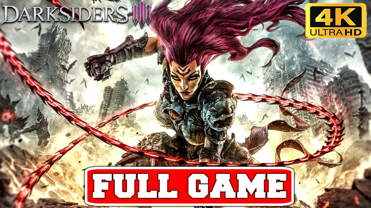 DARKSIDERS III Gameplay Walkthrough FULL GAME No Commentary (PC 4K 60FPS Longplay)