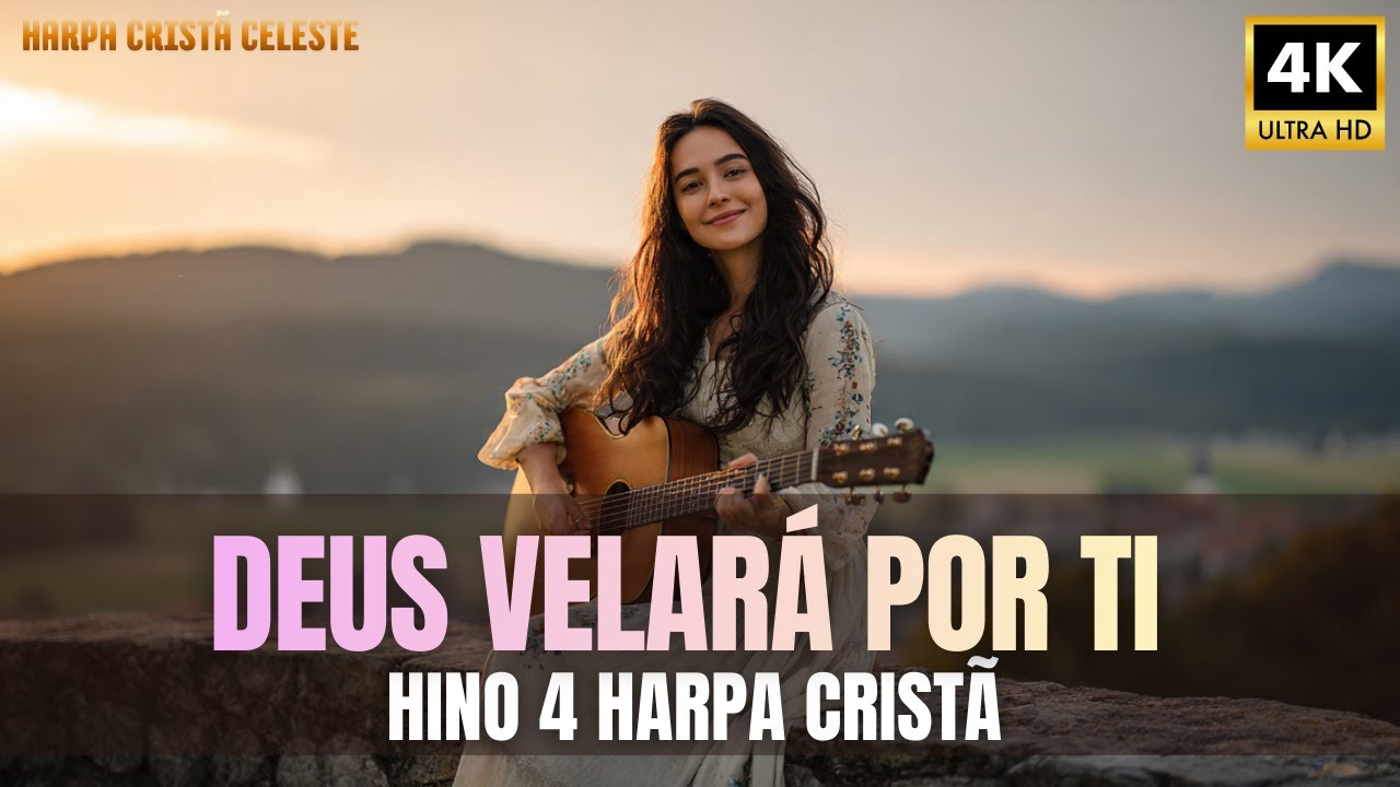 🌷 Deus Velará Por Ti - Hino 4 - Harpa Cristã Celeste
