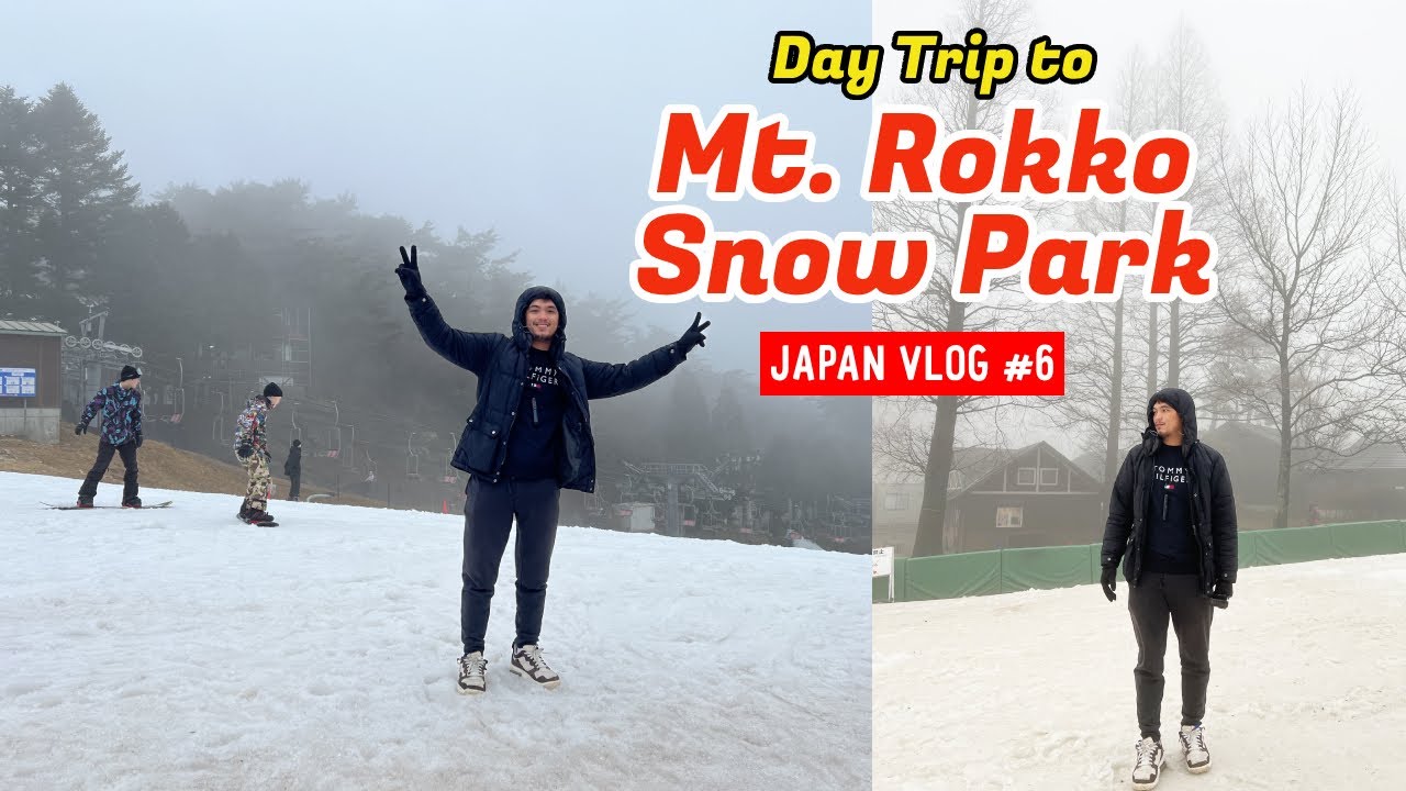 Mt. Rokko Snow Park DIY Trip from Osaka
