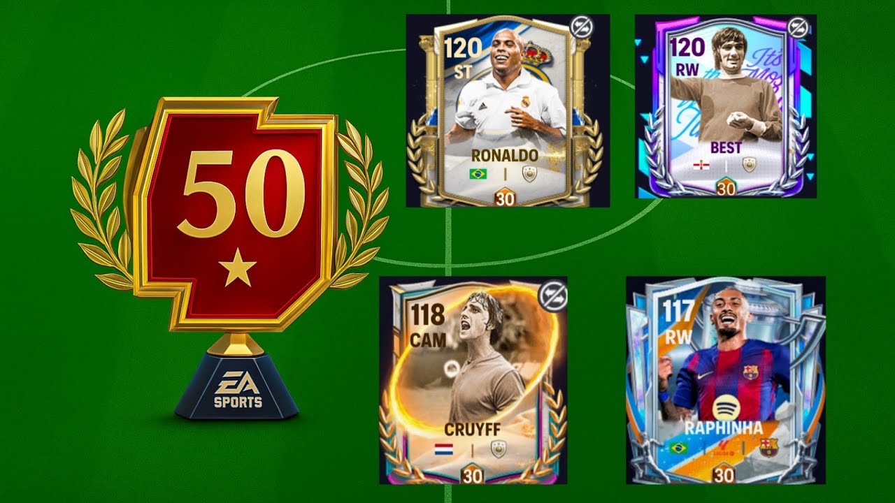 115 R9 •115 best • 113 Cruyff • 112Raphinha  🥶 FC Mobile
