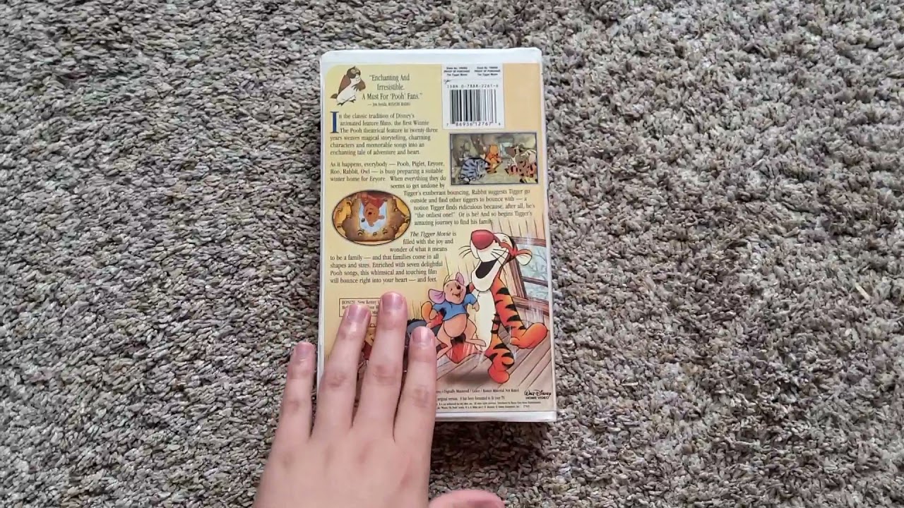 The Tigger Movie (2000): VHS Review