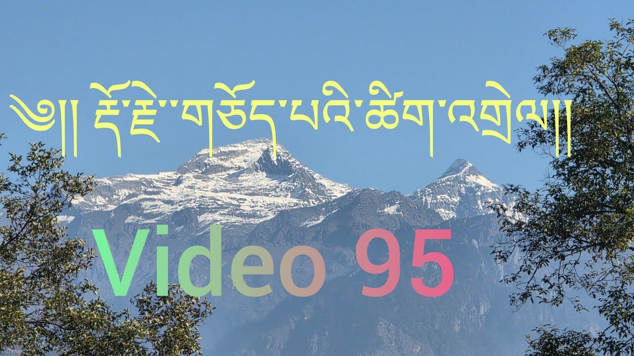 #mukto #Dorjee chepa word meaning#video 95
