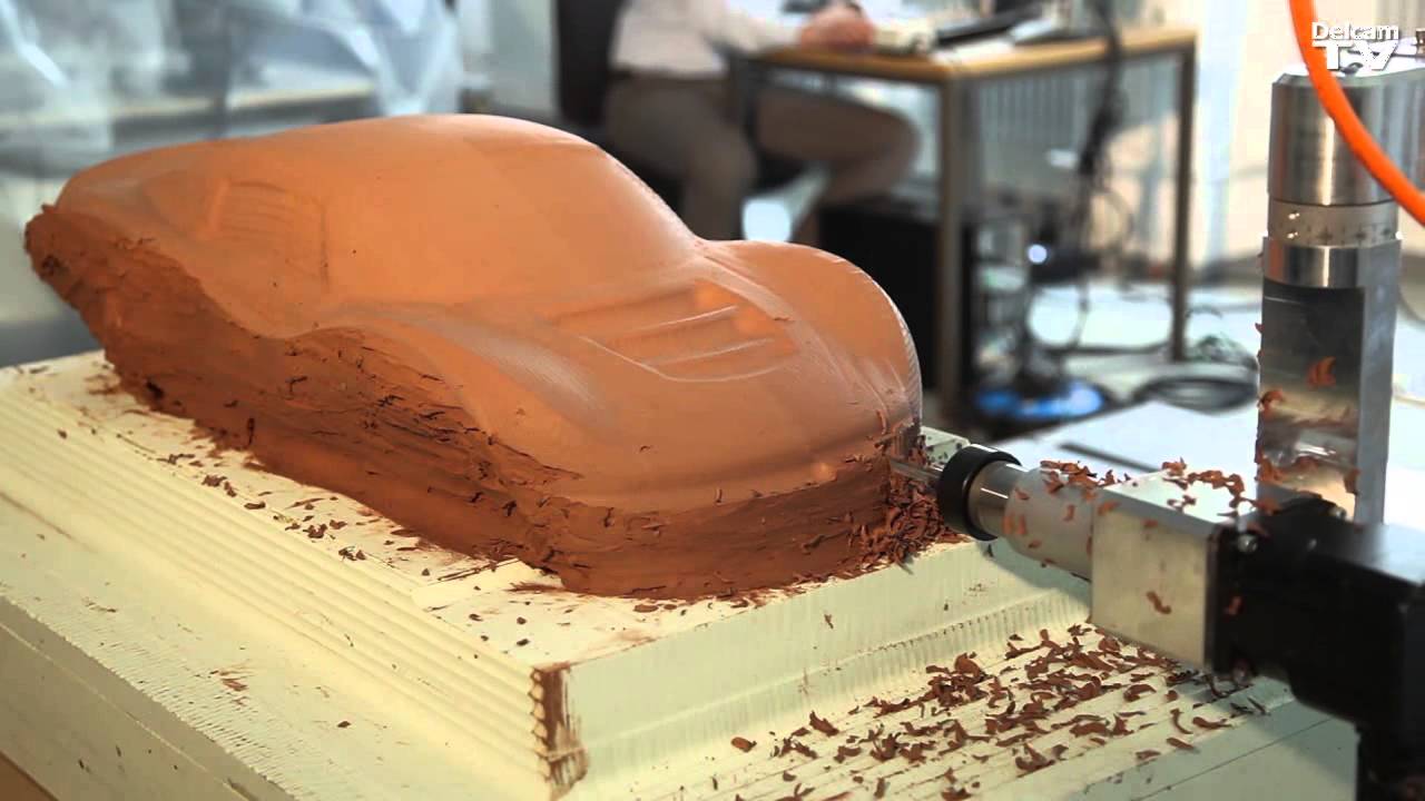 Automotive Clay Design Process