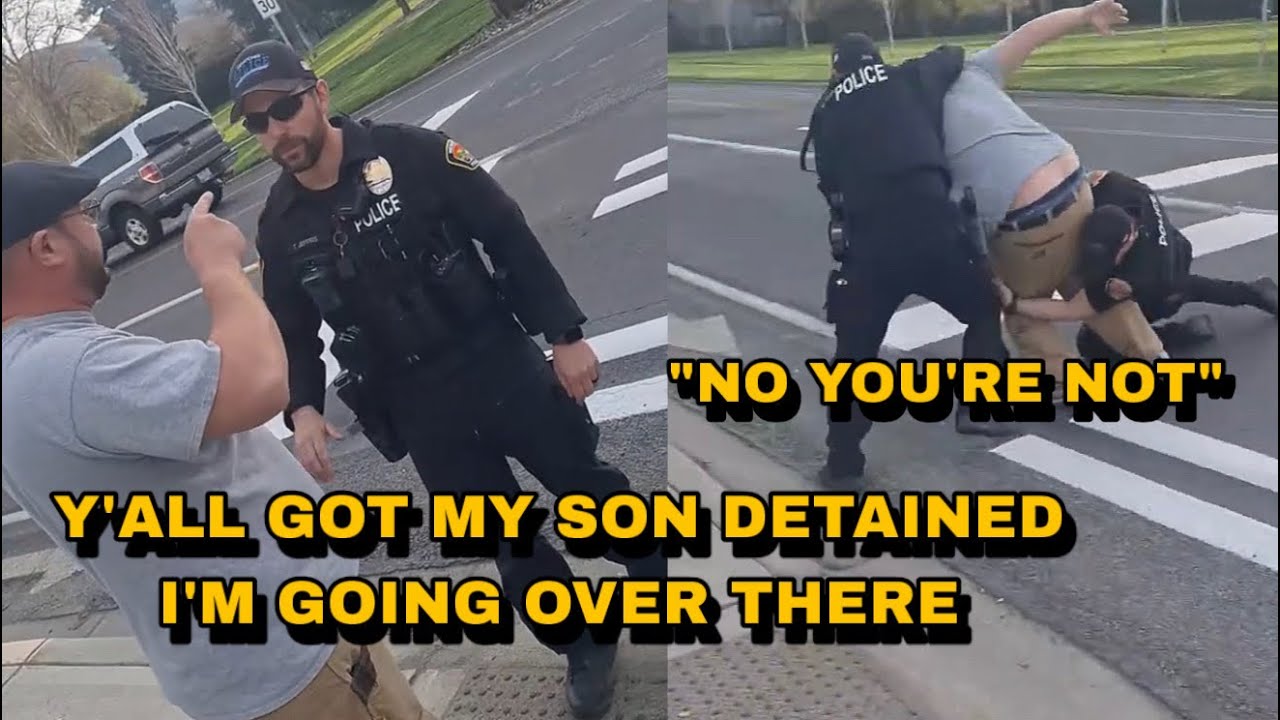 Cops Didn’t Want Dad To Be With His Son While He Was Being Detained and Questioned