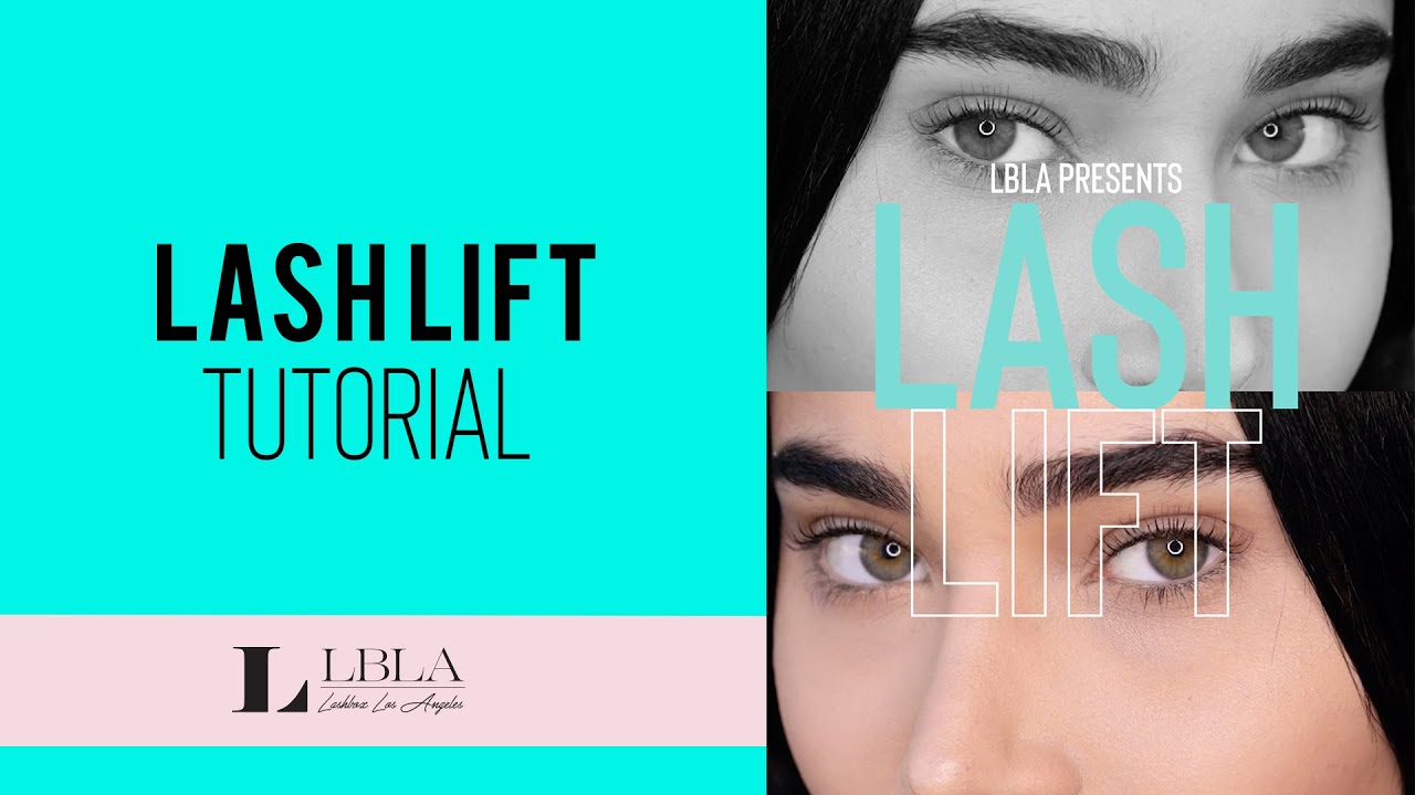 LASH LIFT- STEP BY STEP
