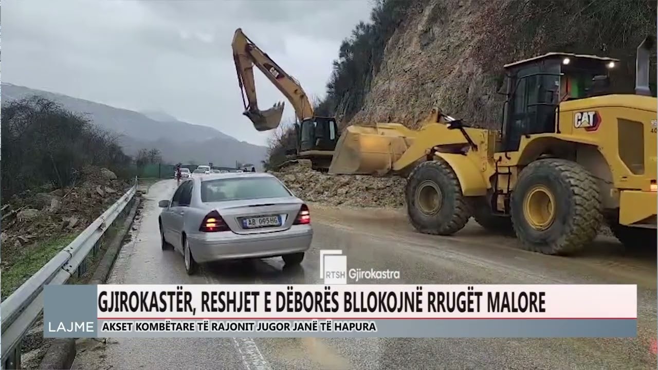 Dëbora sjell vështirësi në qarkullim në Qarkun e Gjirokastrës, ARRSH në terreN