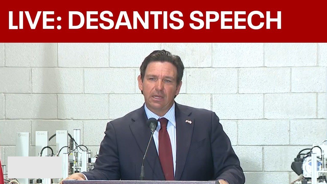 Watch Live: Gov. Ron DeSantis at 2026 U.S. Caribbean Maritime and Ports Forum
