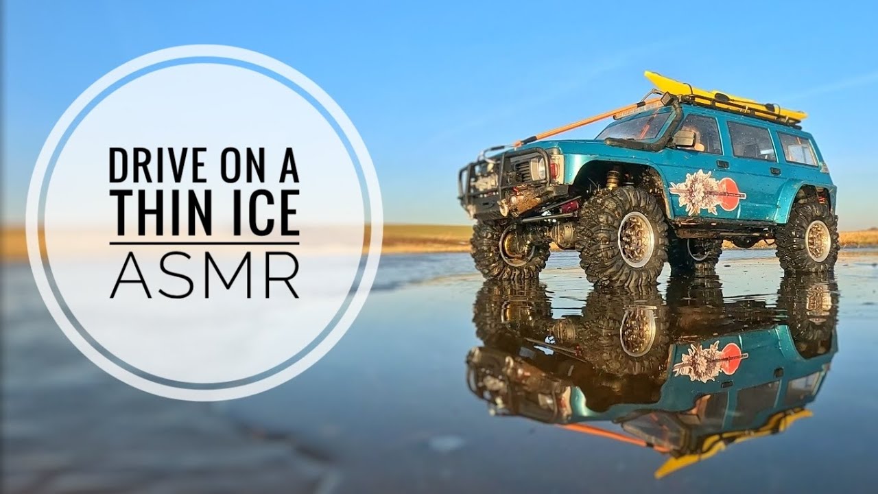Breaking Ice  ASMR Under The RC Car 