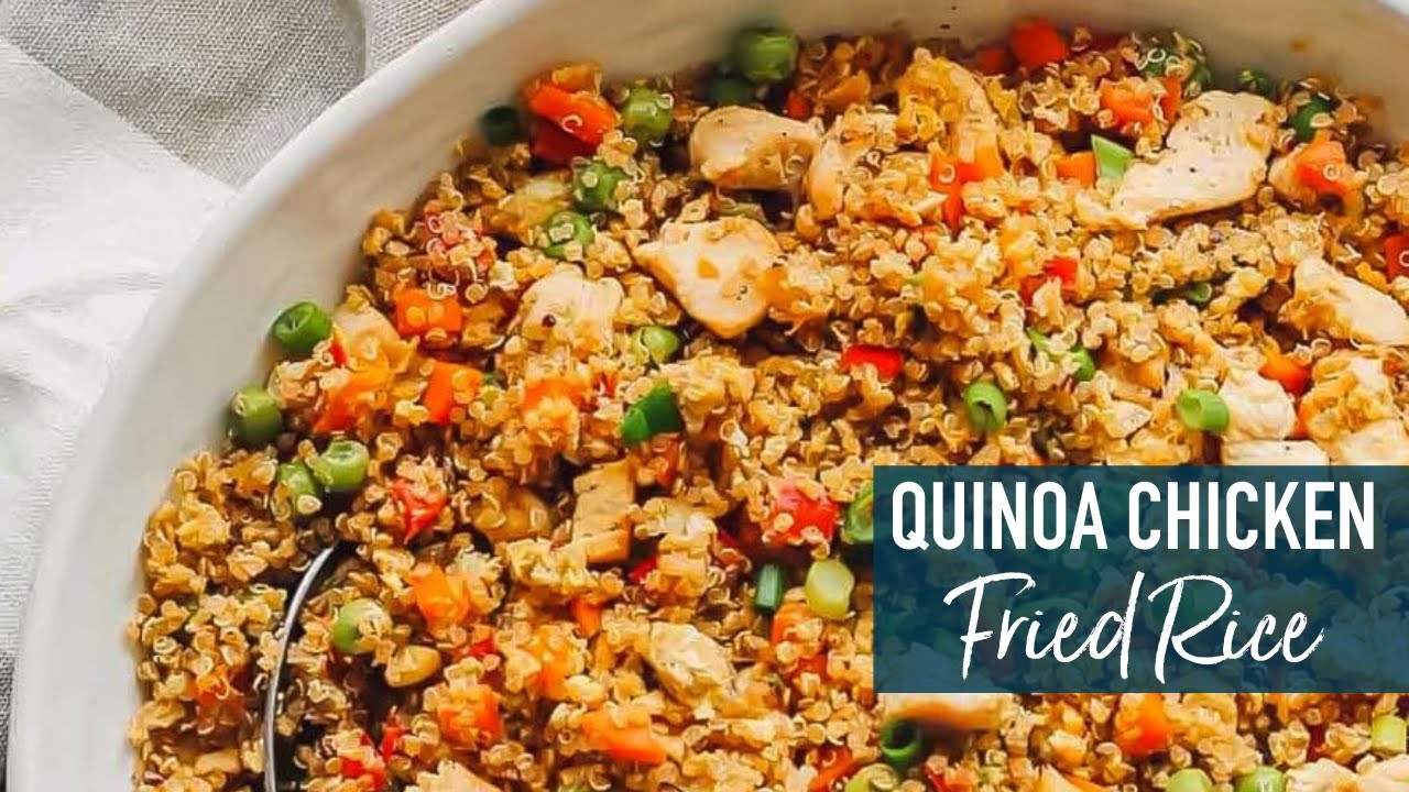 Quinoa Chicken Fried Rice!