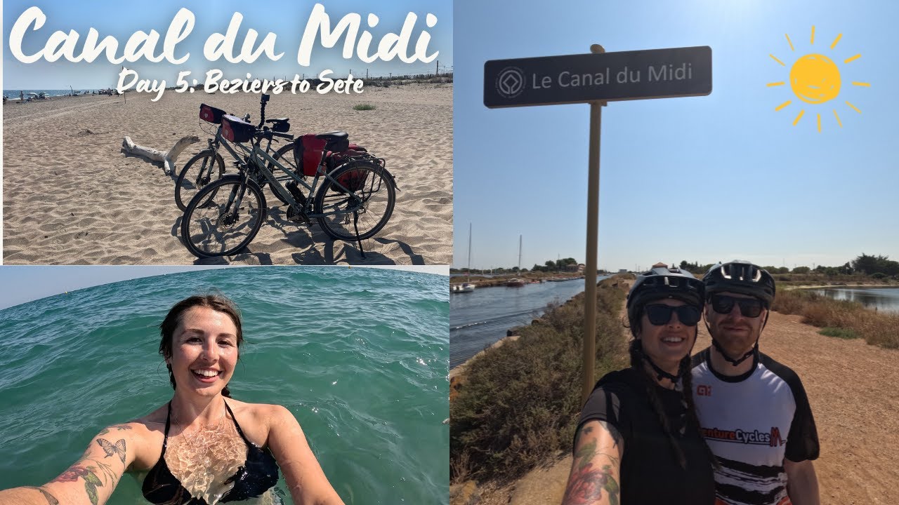 Cycling the Canal du Midi - Day 5 - Beziers to Sete | FINAL DAY
