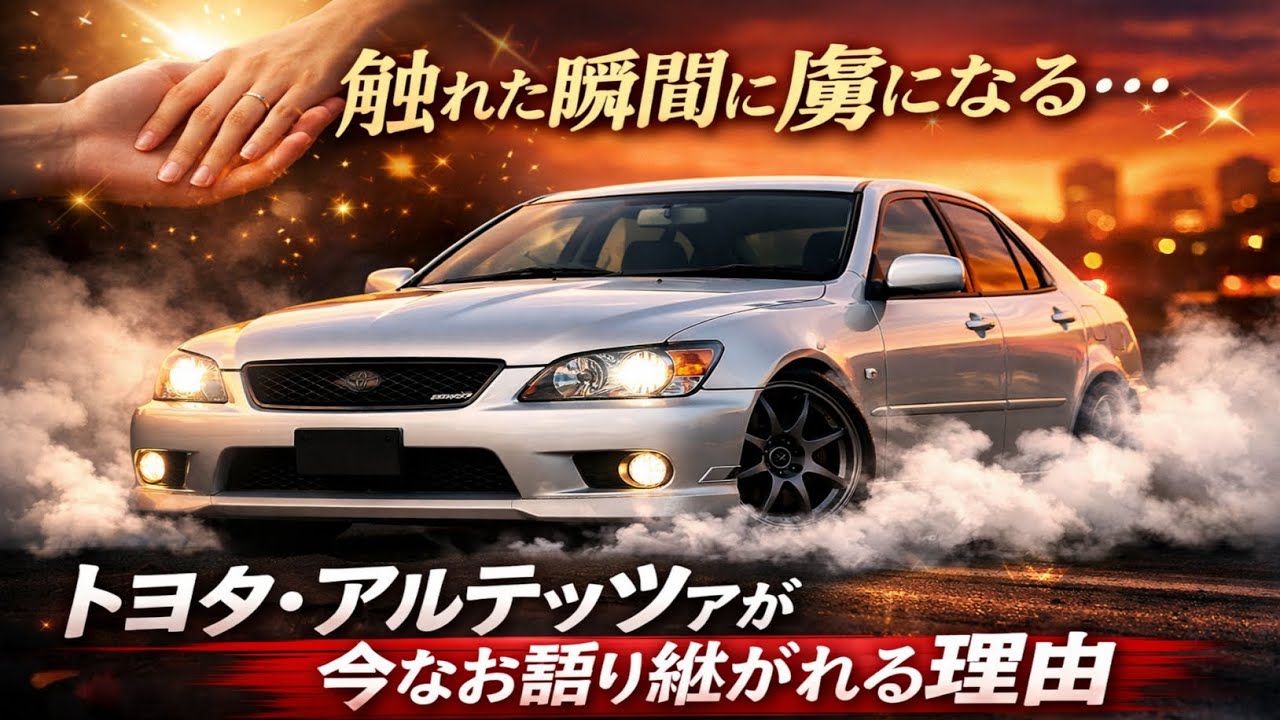 🔥✨🚗「触れた瞬間に虜になる…トヨタ・アルテッツァが今なお語り継がれる理由」