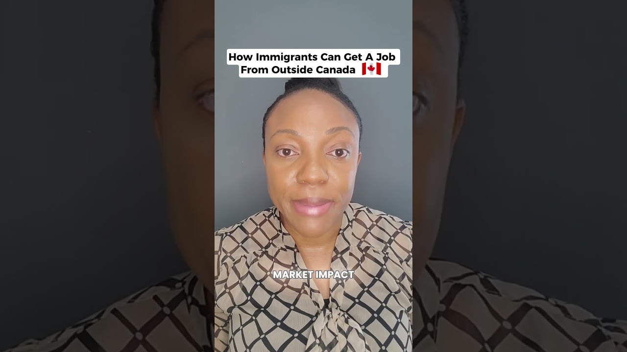 How Immigrants Can Get a Job in Canada from Outside Canada
