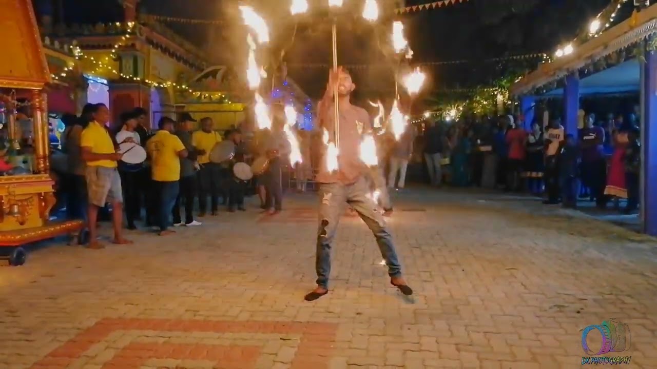 Chatsworth Tiger Drummer and Fire Spinning