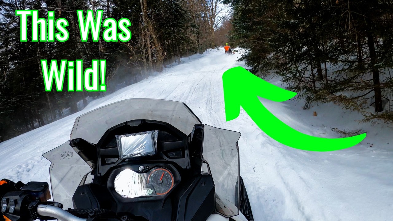 Snowmobile Trail Riding #24 [Almost Didn’t Ride… Woodford VT]