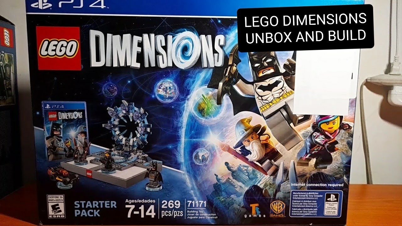 Lego Dimensions Ps4 Starter Pack Unboxing and Build (Matt19Videos)