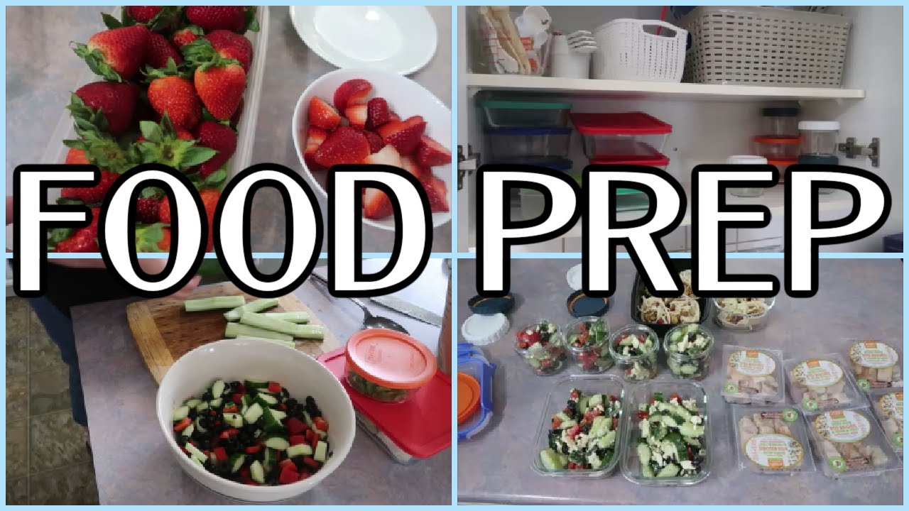 FOOD PREP - NEW & IMPROVED - MEAL IDEAS - ORGANIZATION