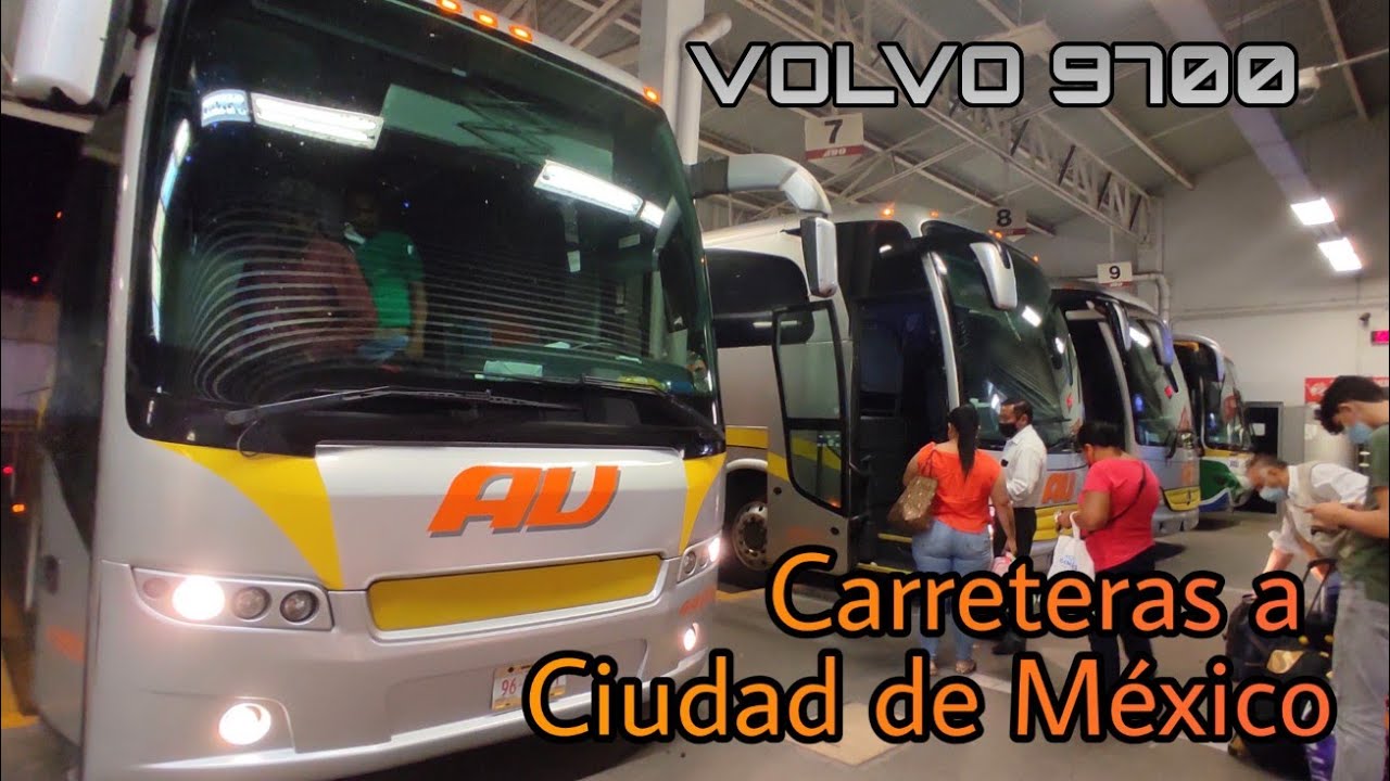 Viaje a Ciudad de México. Volvo 9700 AU
