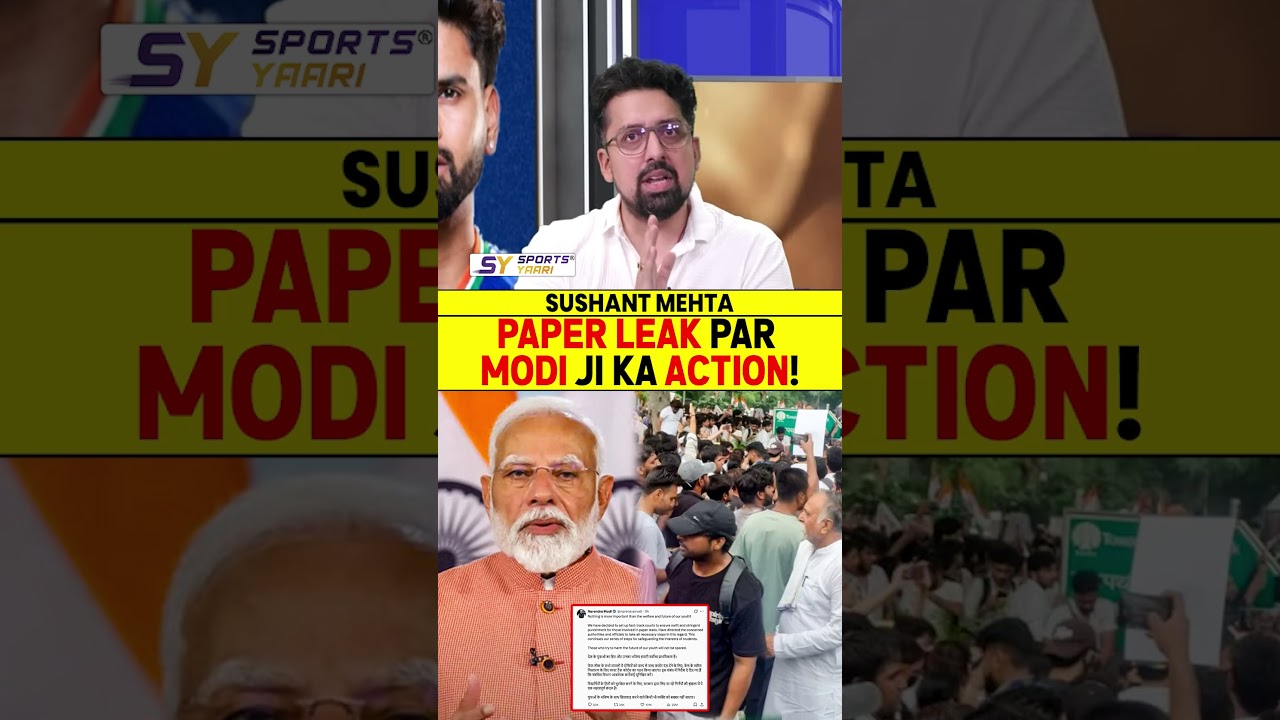 PAPER LEAK PAR MODI JI KA ACTION! #narendramodi #paperleak #protest #pmmodi #studentsupport