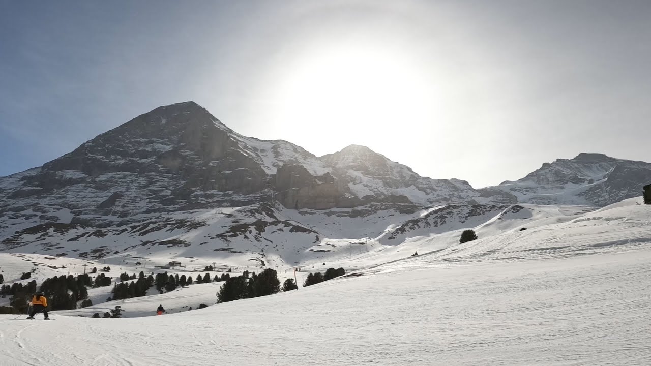 【Grindelwald】SKI VLOG part 1 【Switzerland】