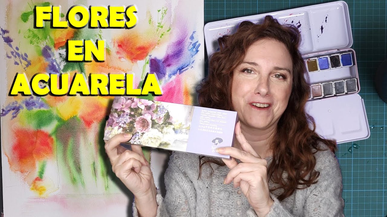 5 CONSEJOS para PINTAR FLORES en ACUARELA. [Pruebo la nueva paleta floral de PAUL RUBENS]