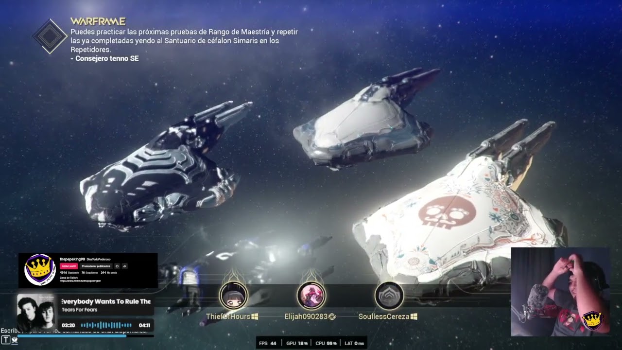 (+18) (Mex) / JuEgOs VaRiAbLes / martesito  / Farmeando en warframe