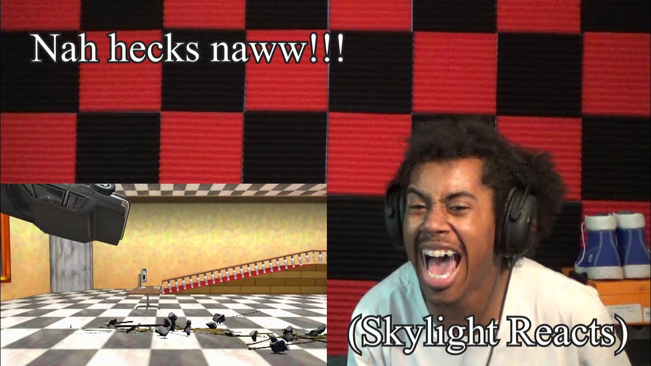 Марио должен расслабиться! | Реакция Марио на мемы Nintendo 7 футов. Луиджи | (Skylight Reacts)