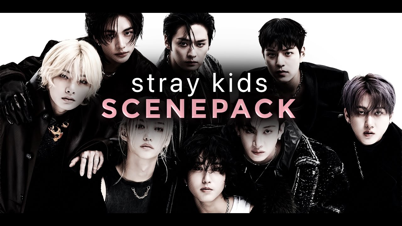 「4k」 stray kids ot8 editing clips | scenepack 