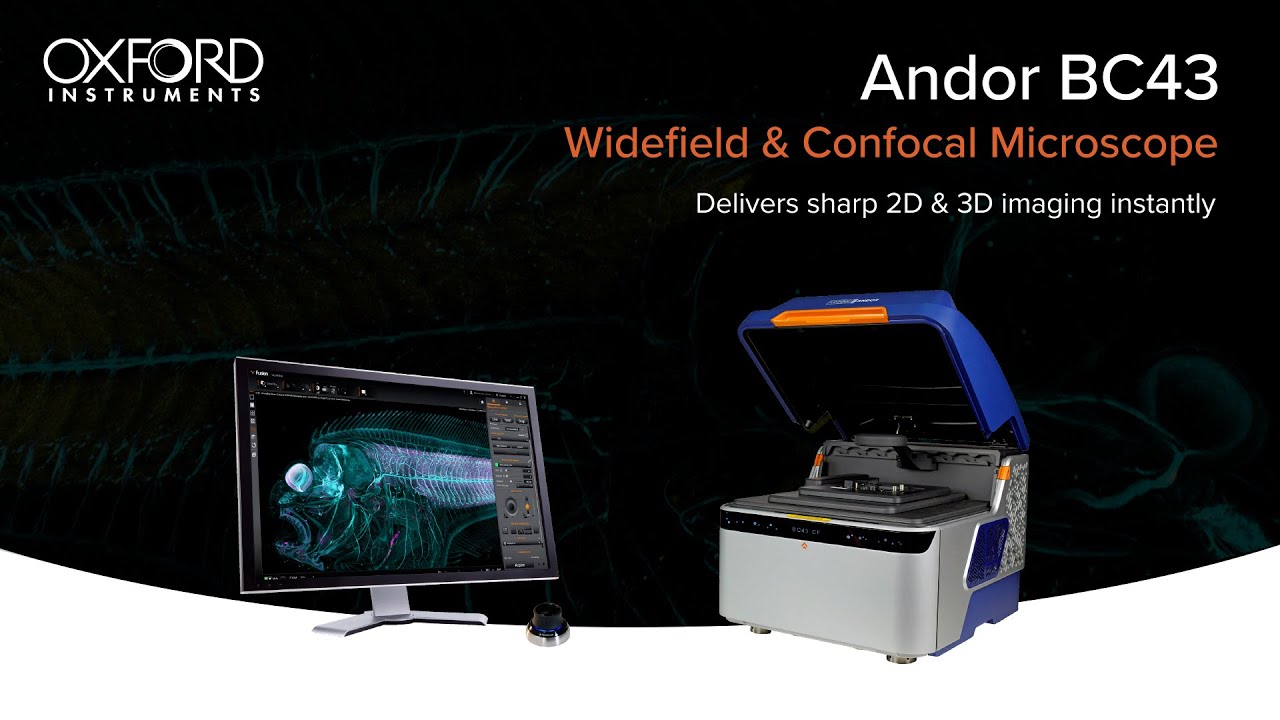 BC43 Benchtop Widefield & Confocal Microscope from Oxford Instruments