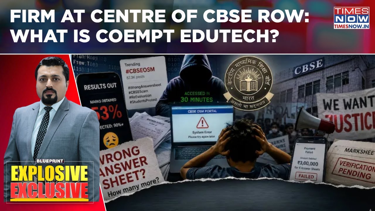 CBSE OSM Tender 'Tailored' For Coempt? Special Investigation On Times Now | Watch Blueprint