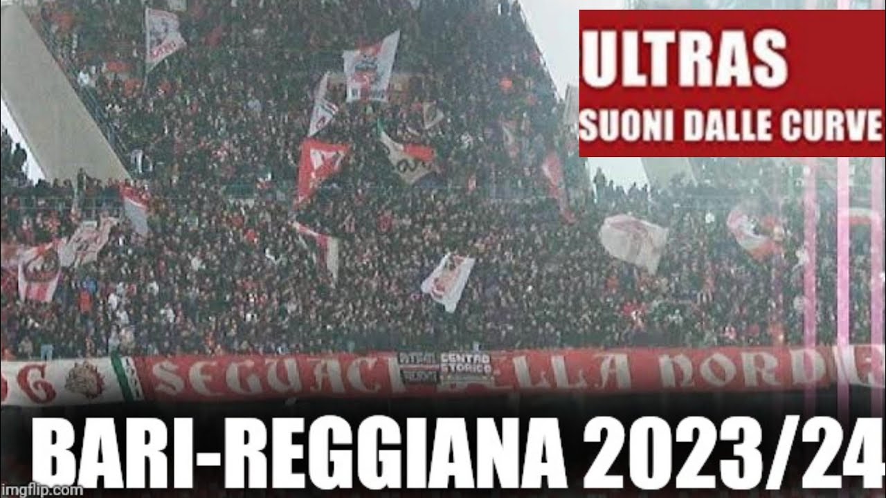 Bari-Reggiana, Serie B [27/01/2024]  "🎵... E IO LO SO PERCHÉ NON RESTO A CASA... 🎵"sotto di un goal