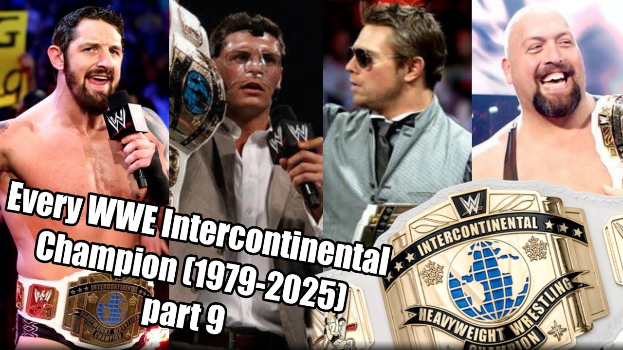 Every WWE Intercontinental Champion (1979-2025) part 9