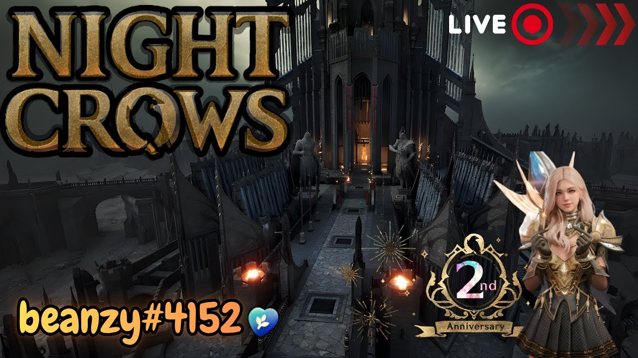 Night Crows Live | Chill Farming in Ditstein