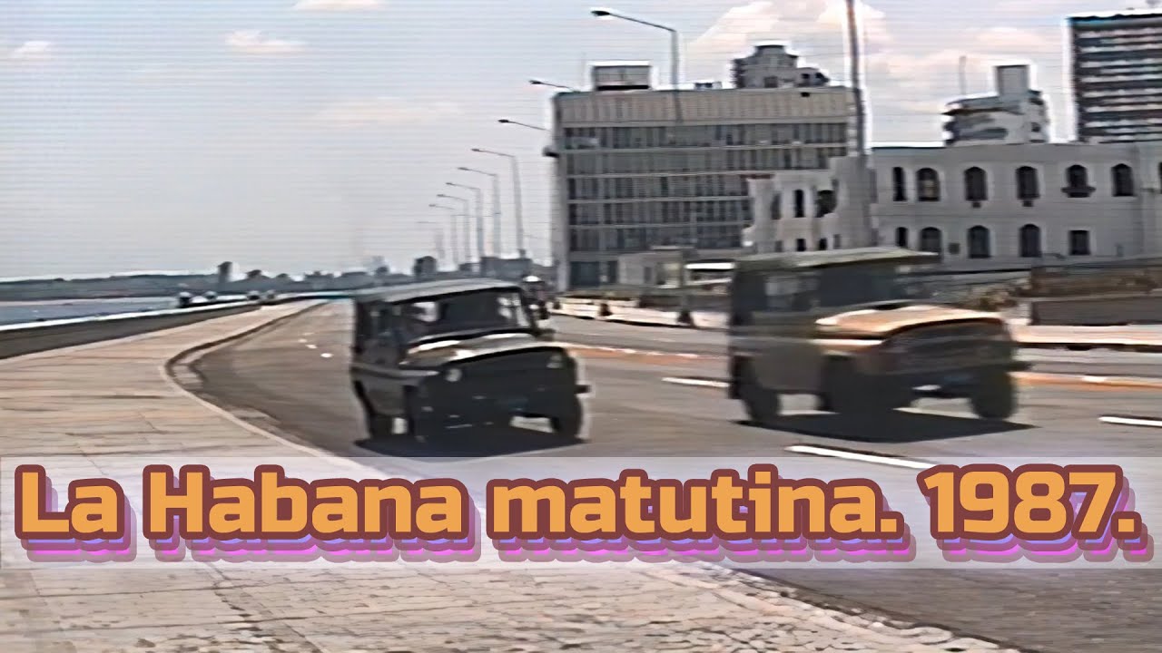 La Habana matutina a través de los ojos de un turista soviético.