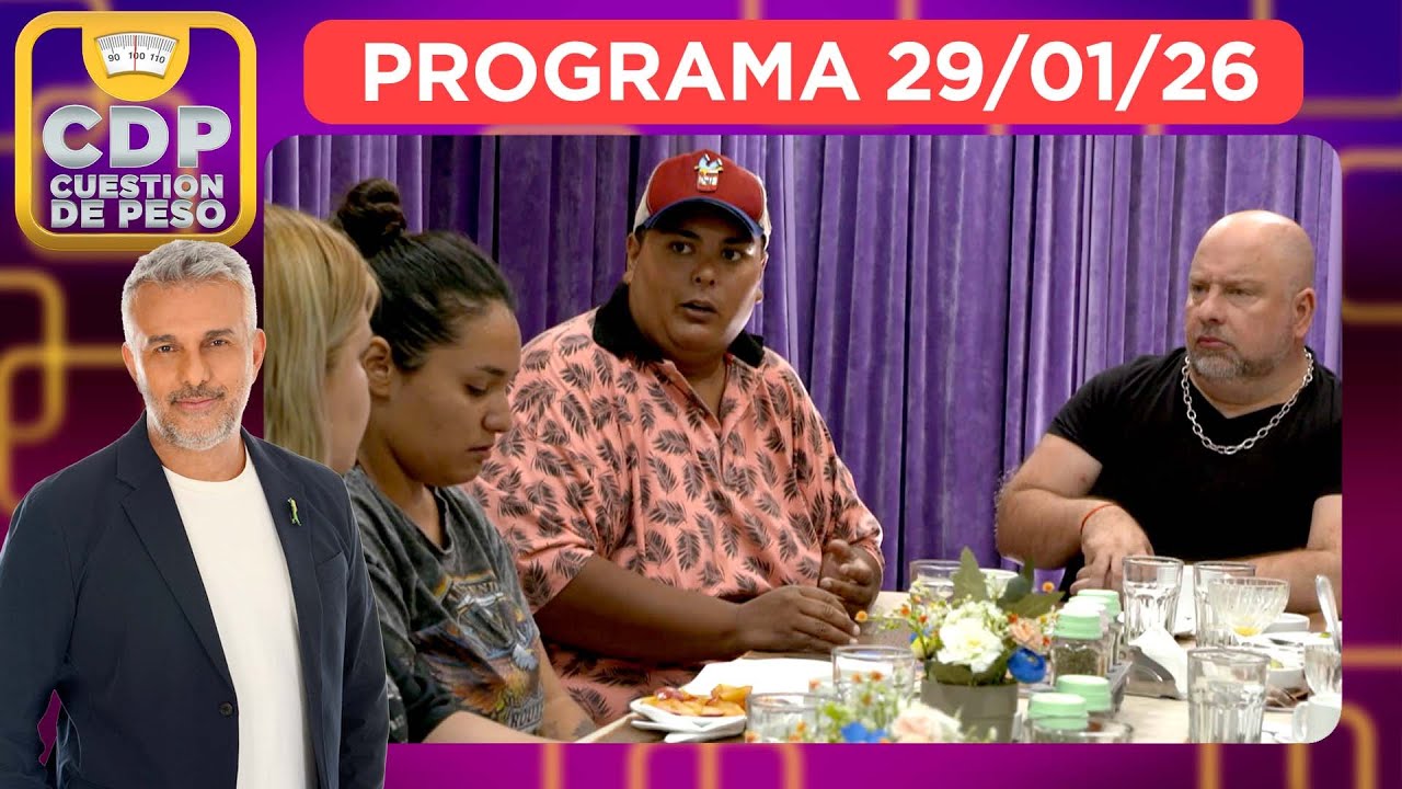 CUESTIÓN DE PESO - PROGRAMA 29/01/26