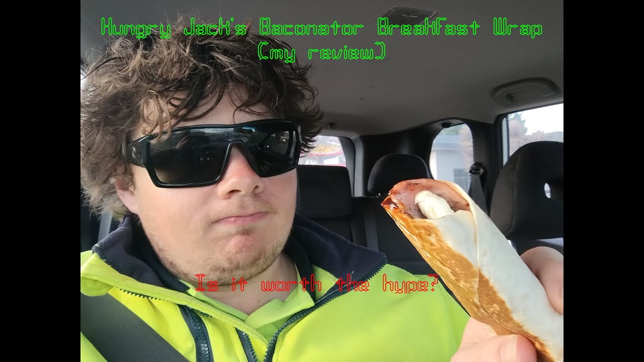 Hungry Jack's Baconator Breakfast Wrap (my review)