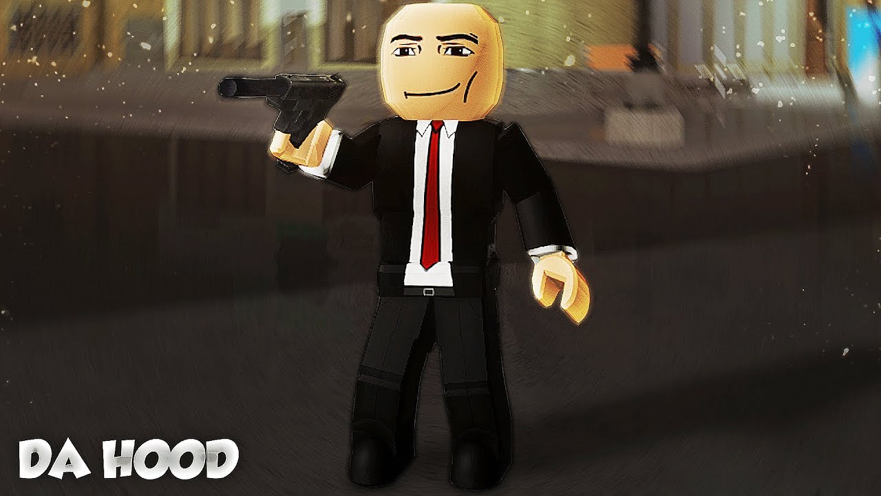 so i became a hitman in roblox da hood...